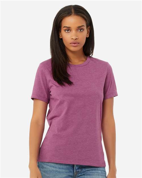 Women's Relaxed Fit Heather CVC Tee - 6400CVC 72