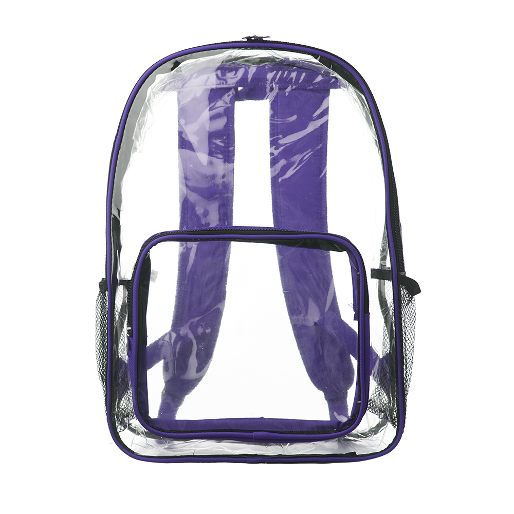 Pocket Clear Plastic Backpacks 15