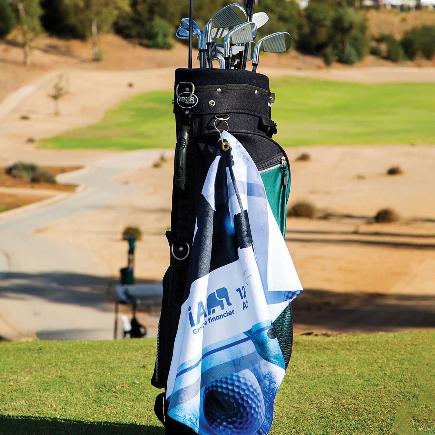 Microfiber Scrubber Golf Towel 1