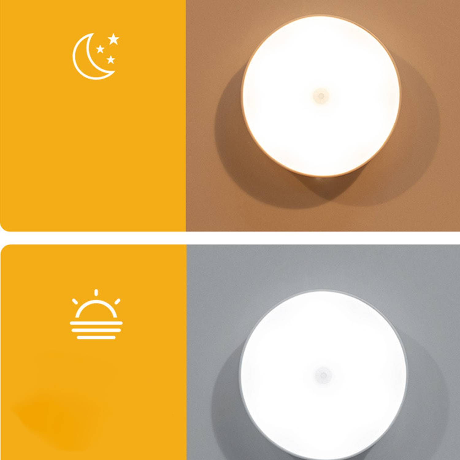 Automatic Wireless Intelligent led Night Light Human Sensor 6