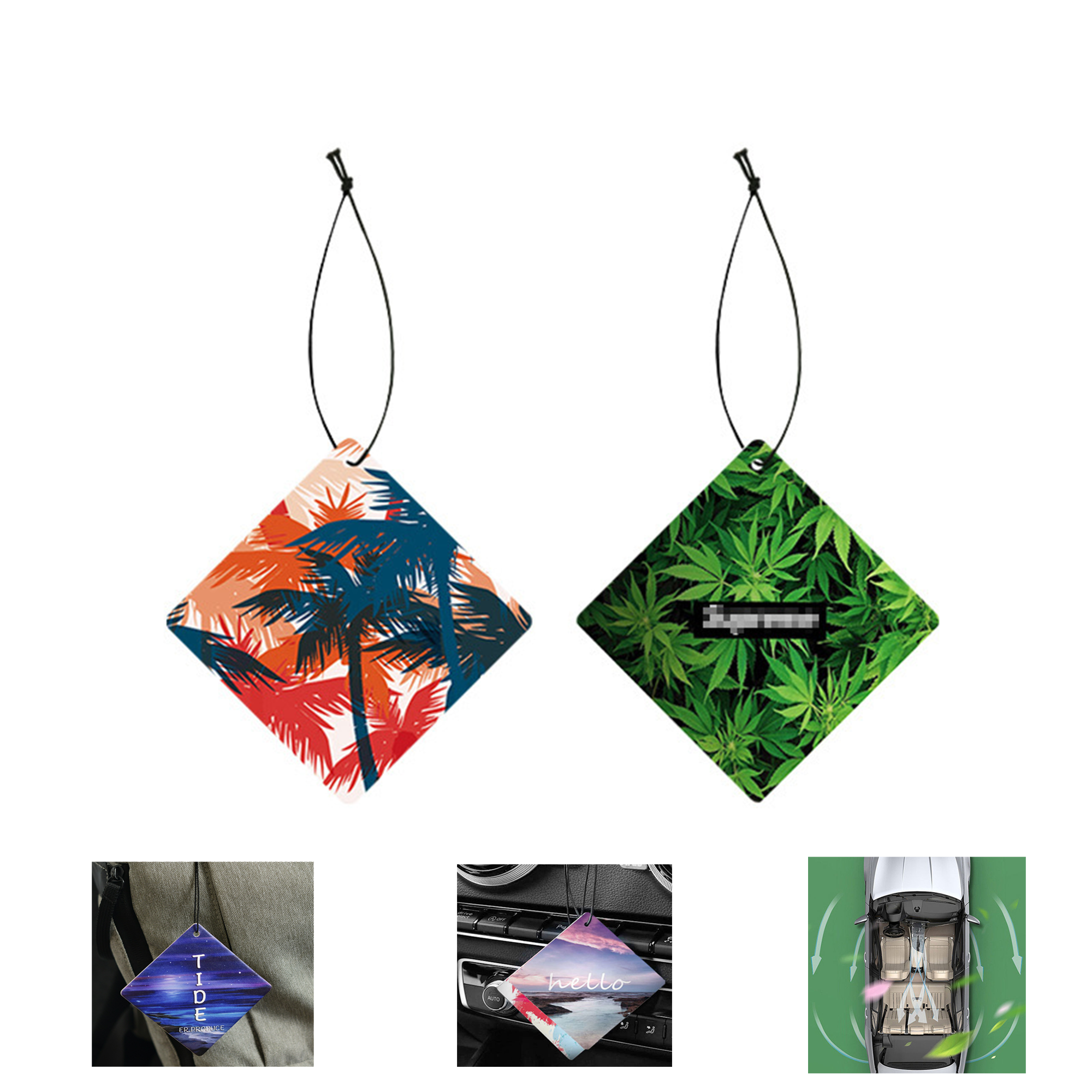 Car Paper Air Fresheners 2