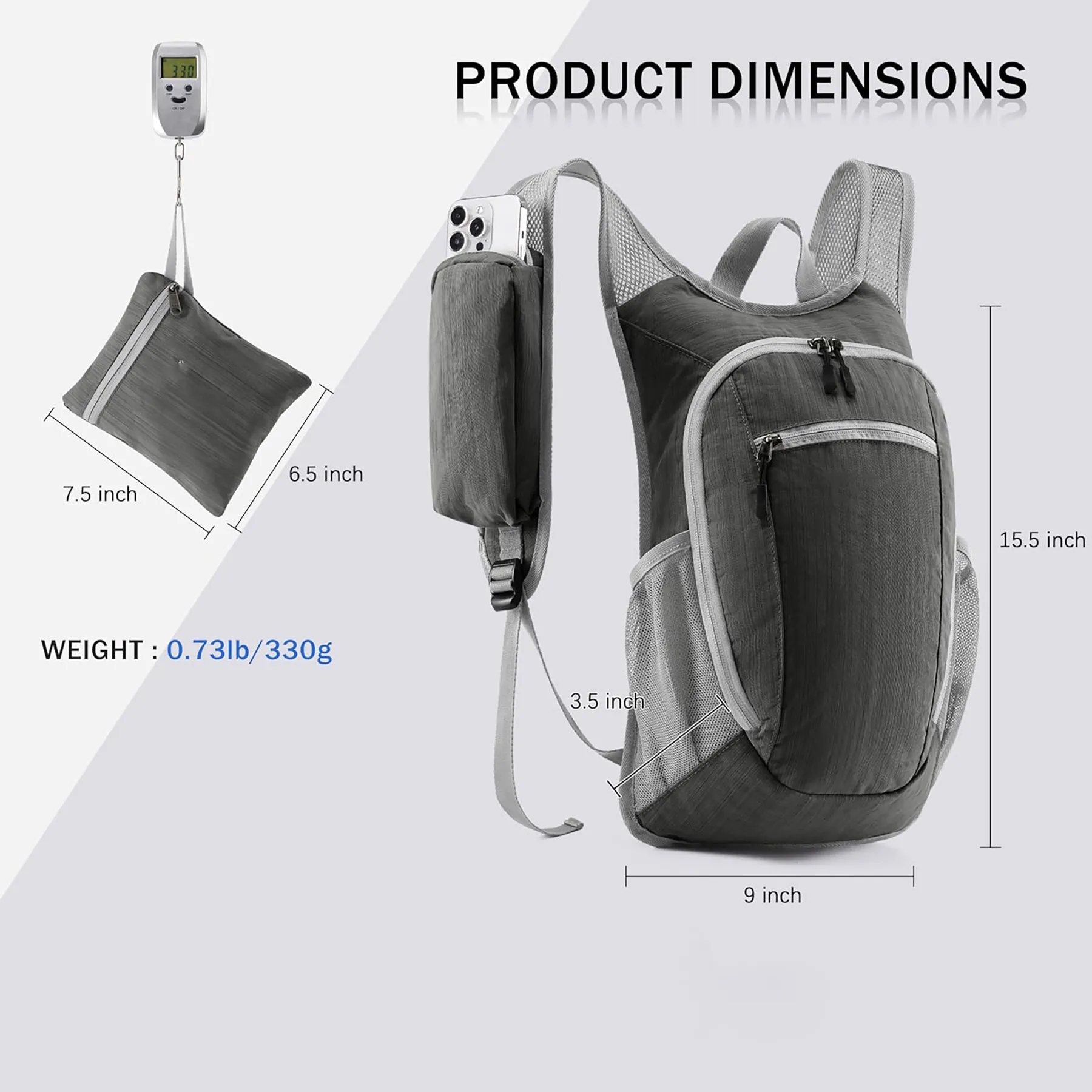 10L Small Hiking Backpack 2