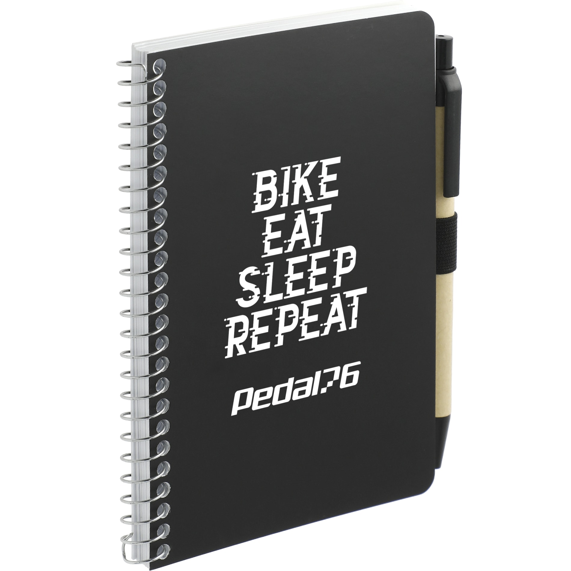 FSC® Mix 4" x 6" Pocket Spiral Notebook with Pen 48