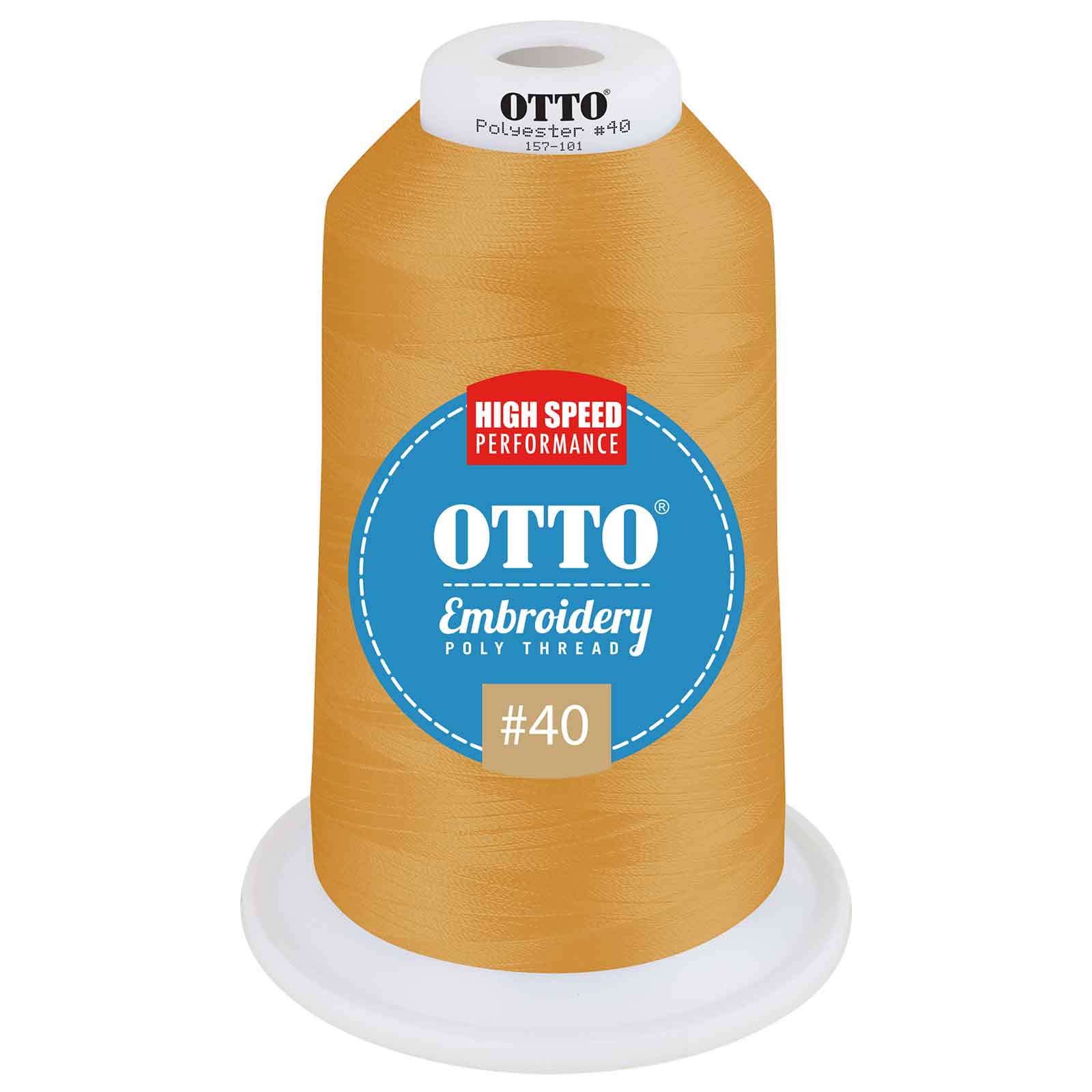 OTTO Embroidery Poly Thread #40 5,500 yd. King Cone 360