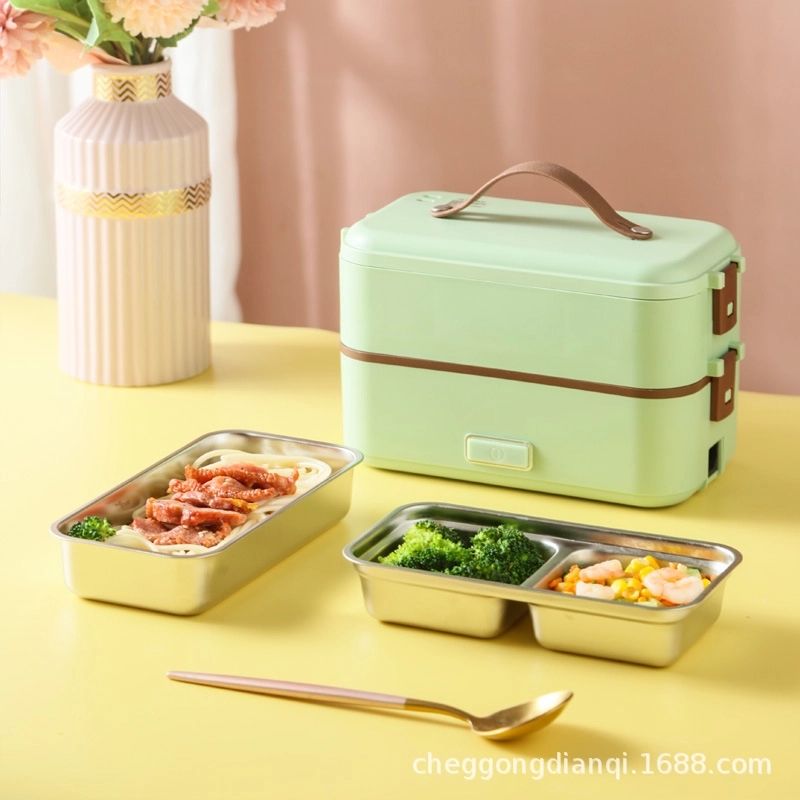Double Layer Insulated Bento Box 2