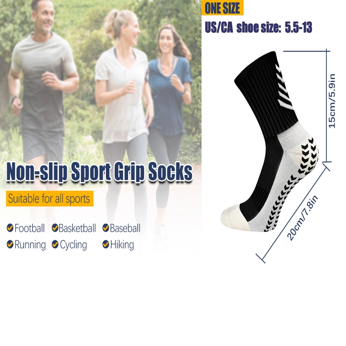 Anti Slip Soccer Socks 3