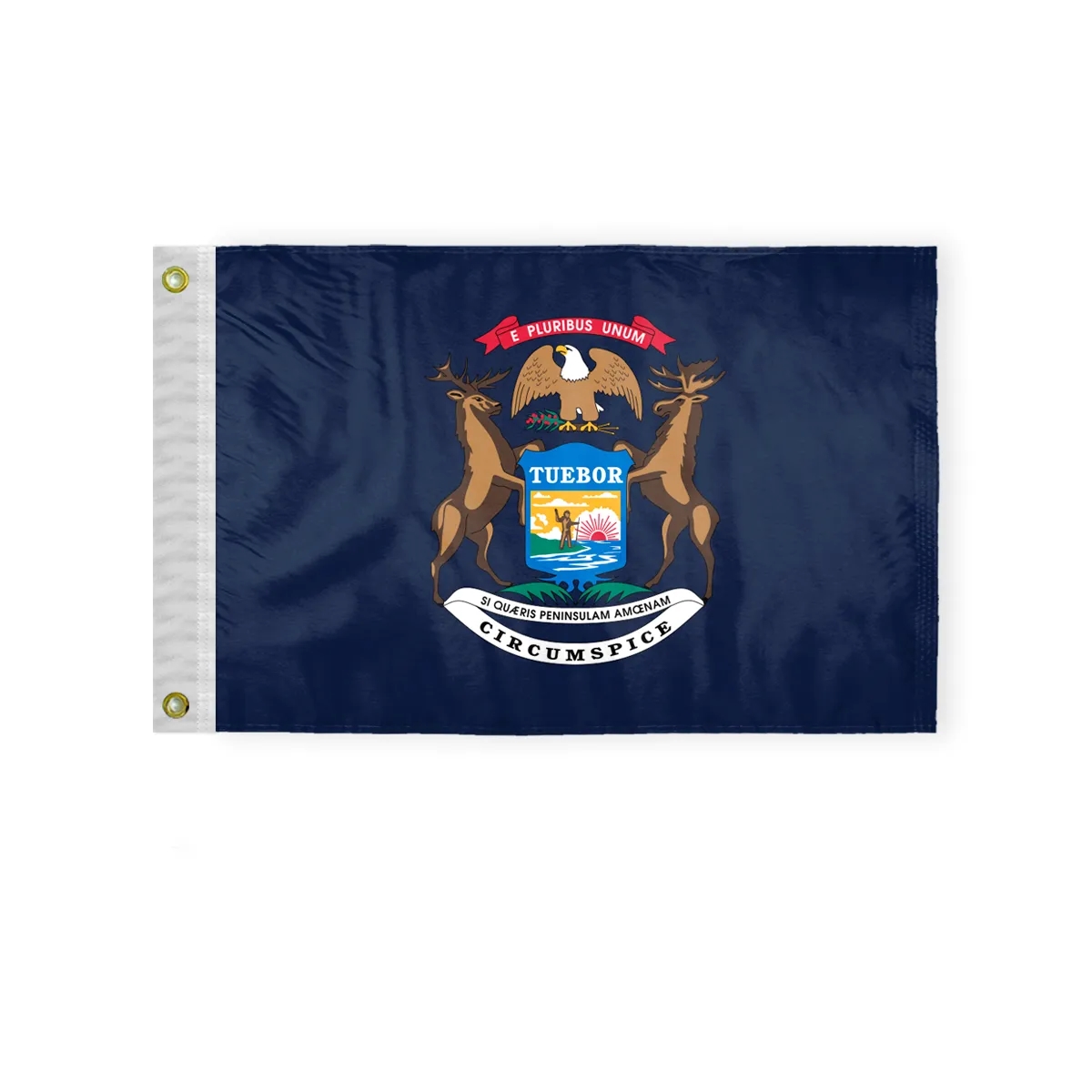 12"x18" to 8'x12' Michigan Nylon Flags 5