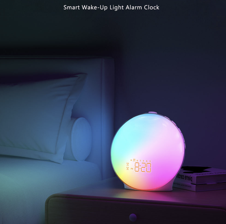 Wake Up Light Sunrise Alarm Clock 7