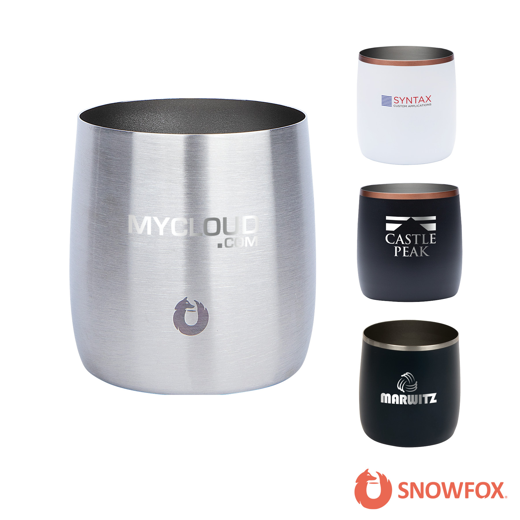 Snowfox® 11 oz. Vacuum Insulated Whiskey Rocks Tumbler 72