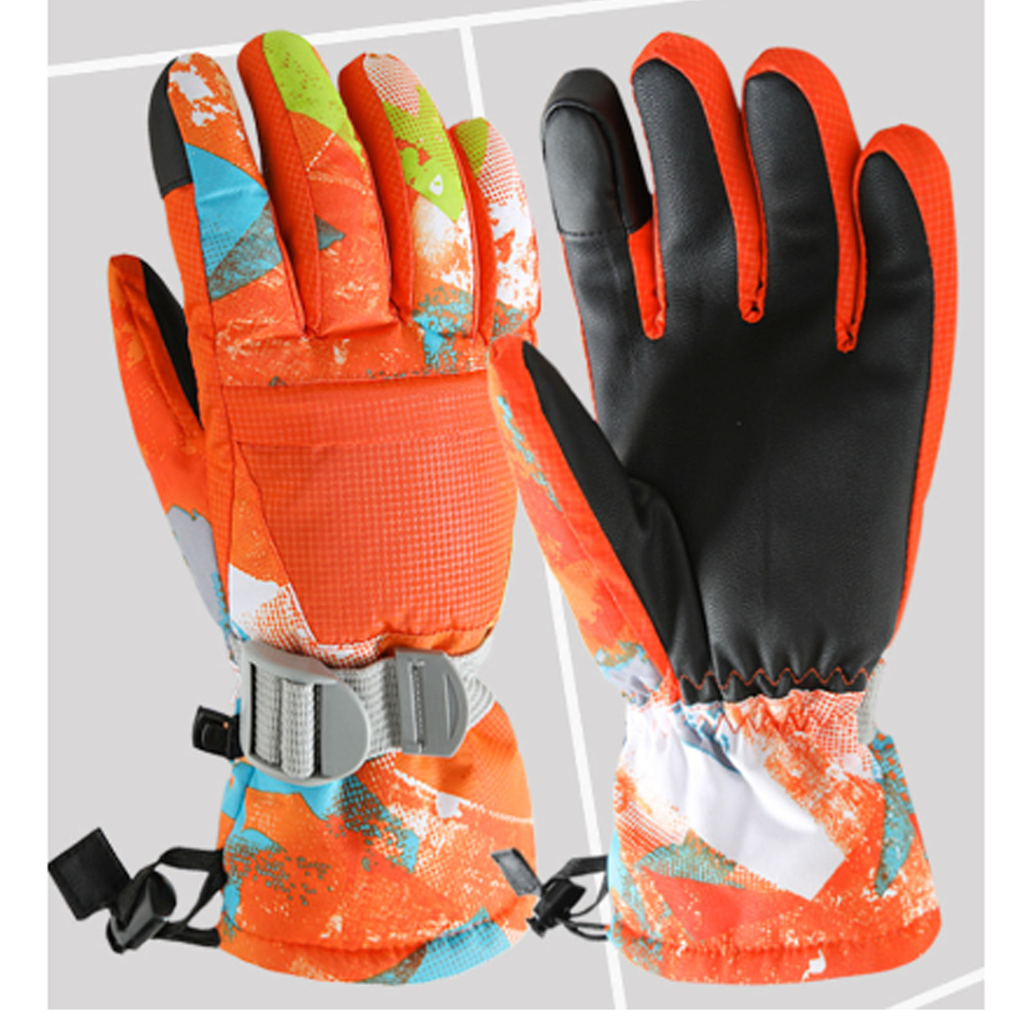 Waterproof Ski Gloves for Cold Weather, Warm & Breathable 5
