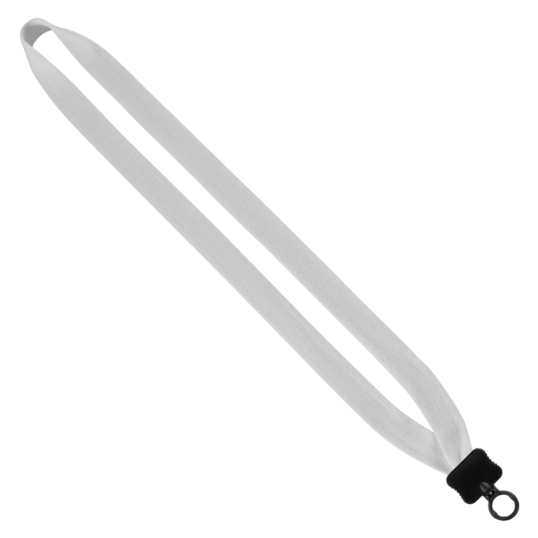 3/4" Cotton Lanyard with Plastic Clamshell & O-Ring 57