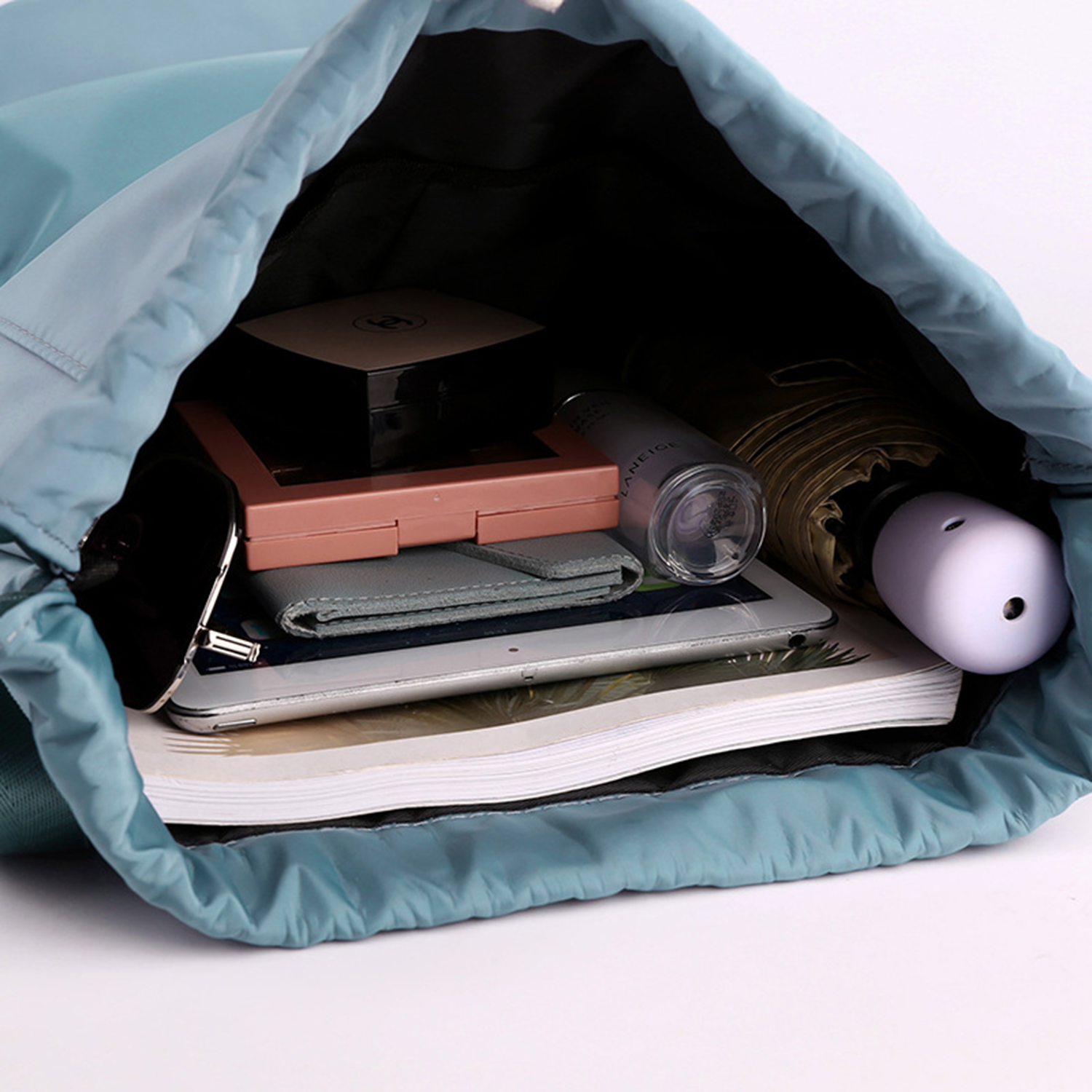 Water-Resistant Drawstring Backpack 4