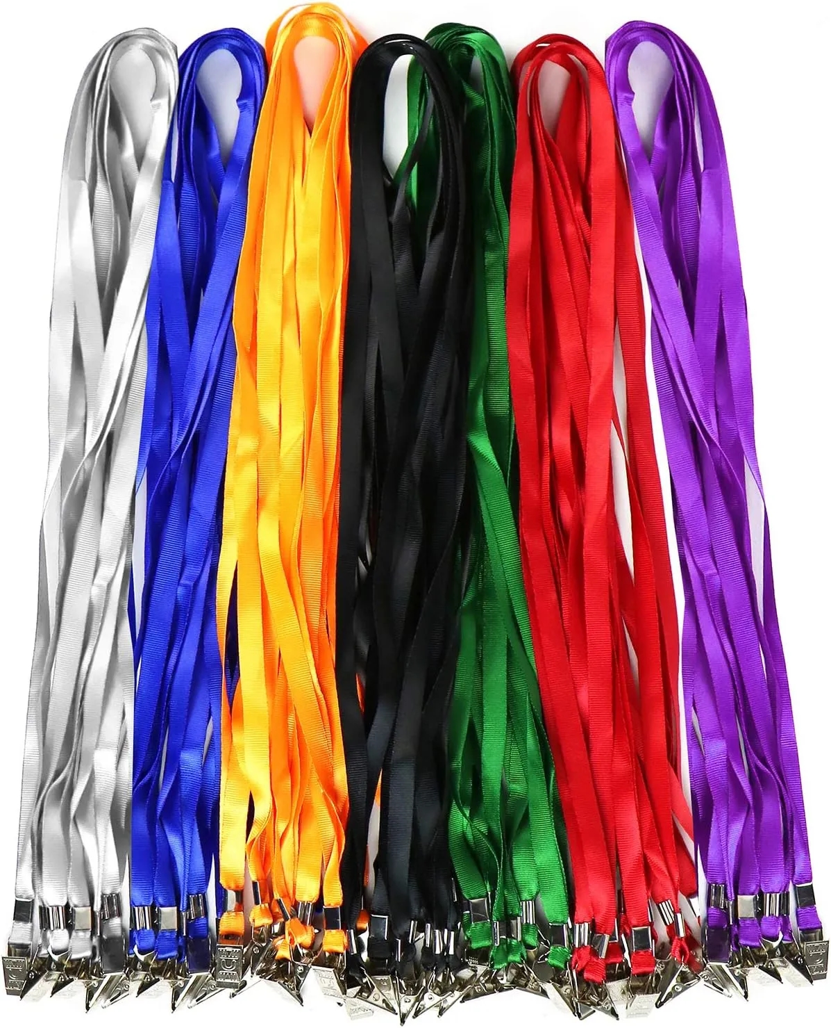 3/8" Lanyard/Mask Holder w/ 2 Bulldog Clips 6