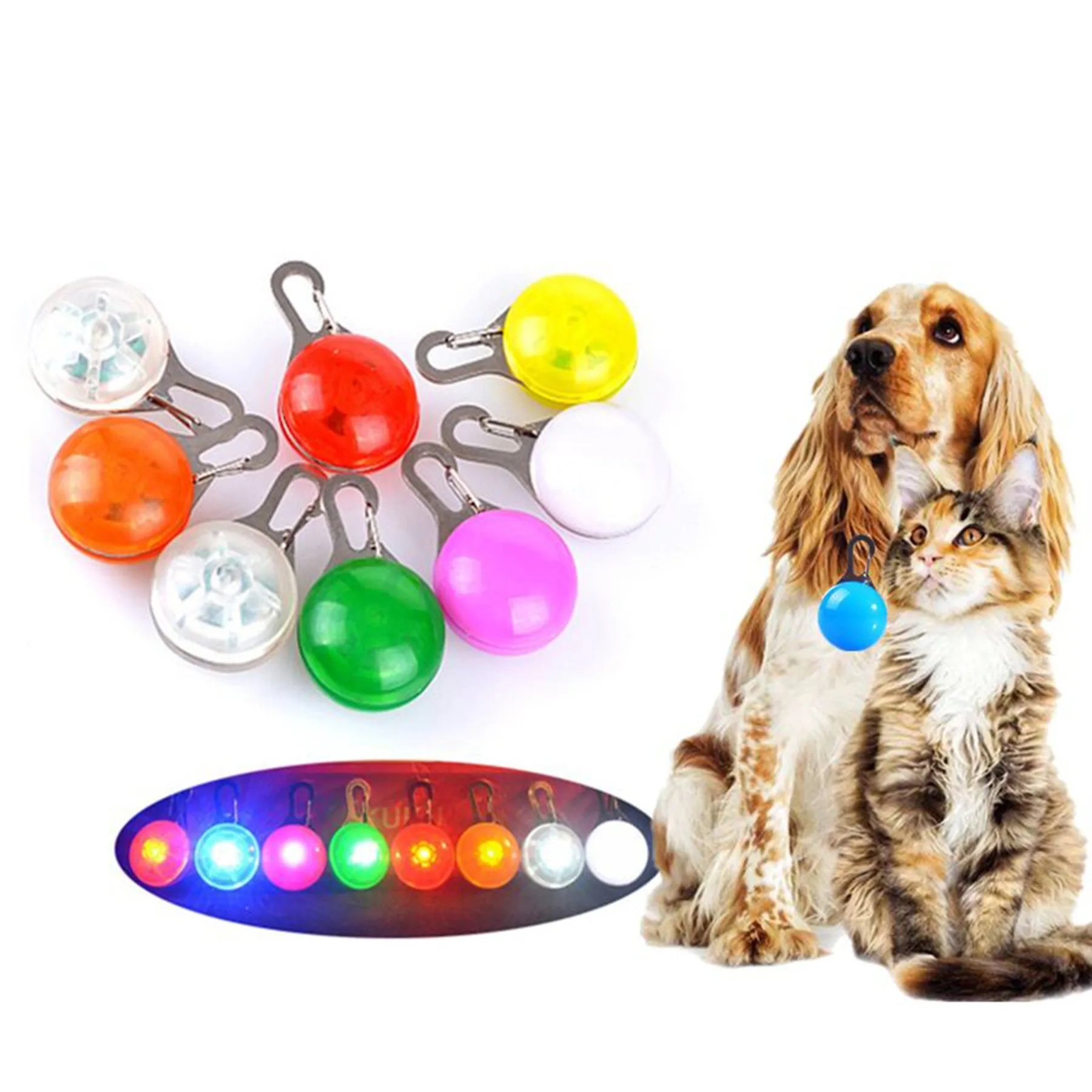 LED Flashing Light Pet Collar Pendant 3