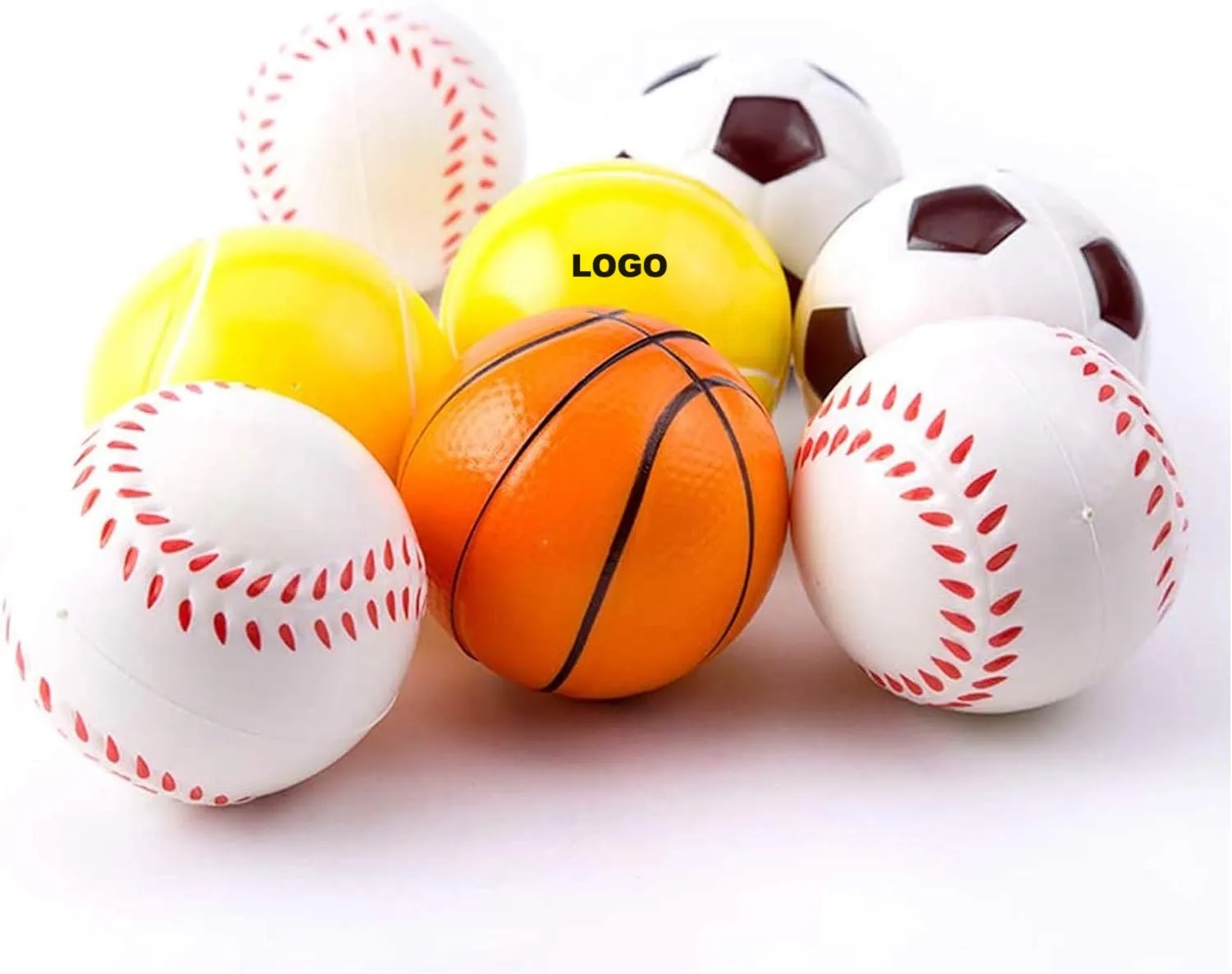 2.5" PU Stress Reliever Sport Ball 4