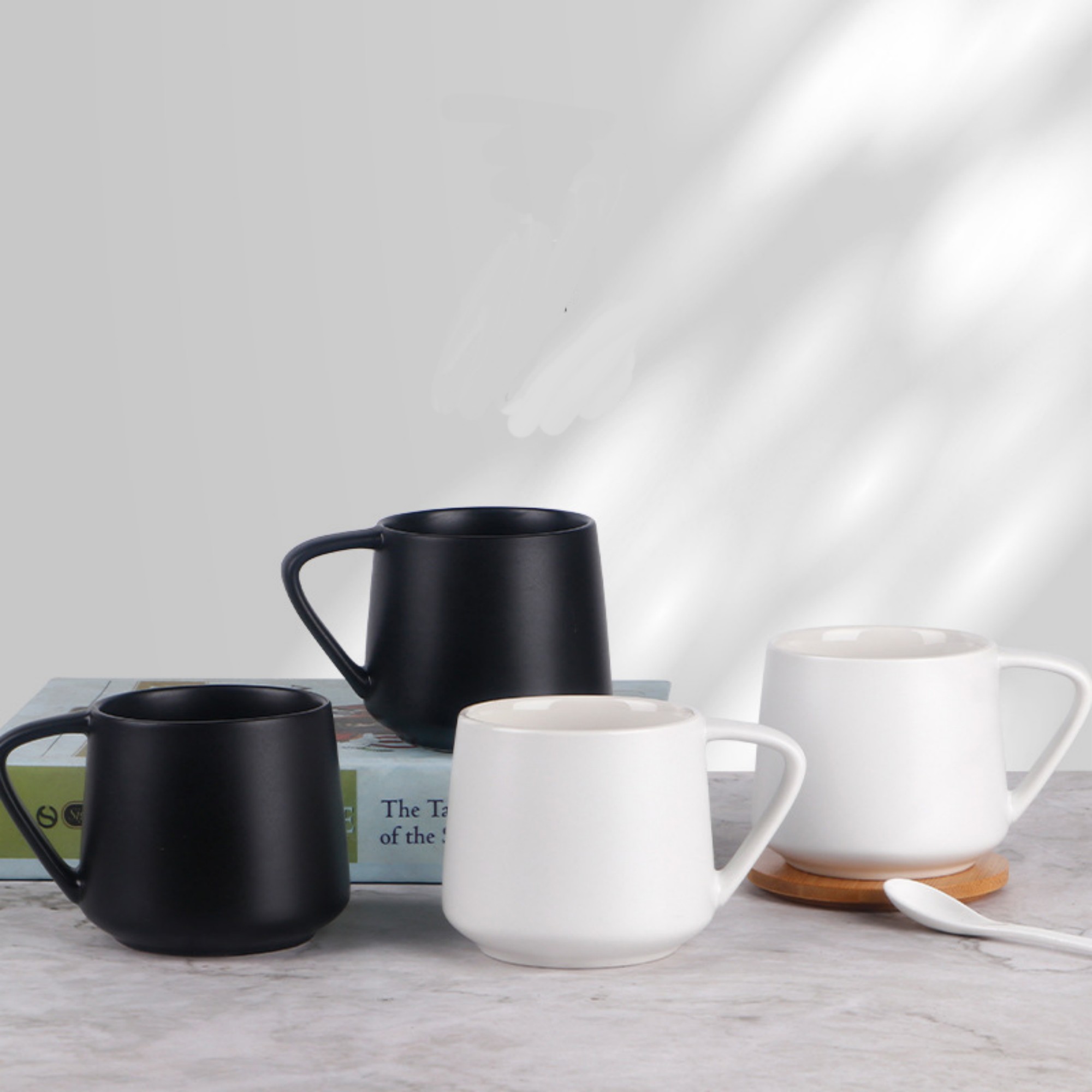 Matte Finish Ceramic Coffee Mugs 2