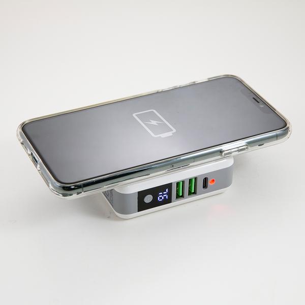 Monterey 6700 mAh Wall Adapter Powerbank / Wireless Charger 7