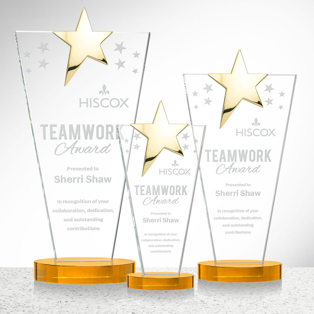 Mantella Gold Star Award - Amber 5