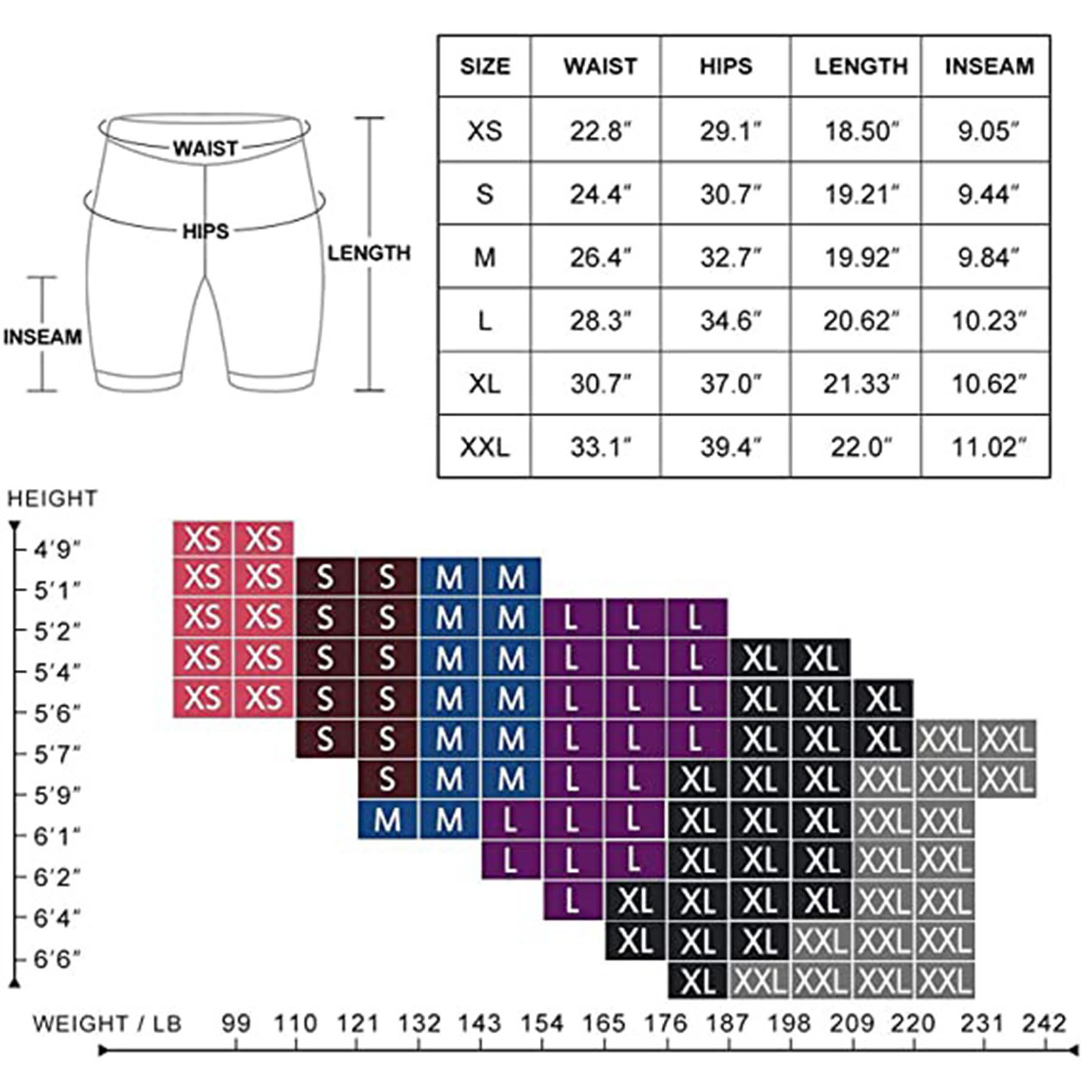 Yoga Shorts High Waist 6