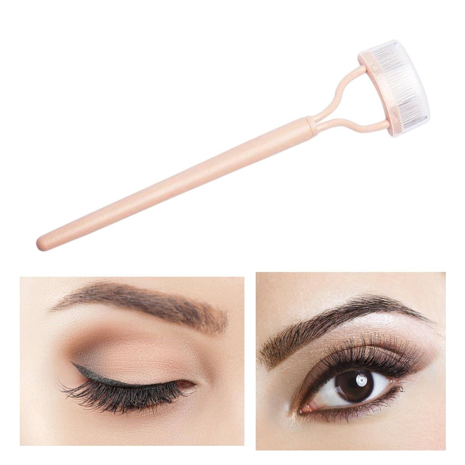 Foldable Steel Needle Eyelash Comb 2