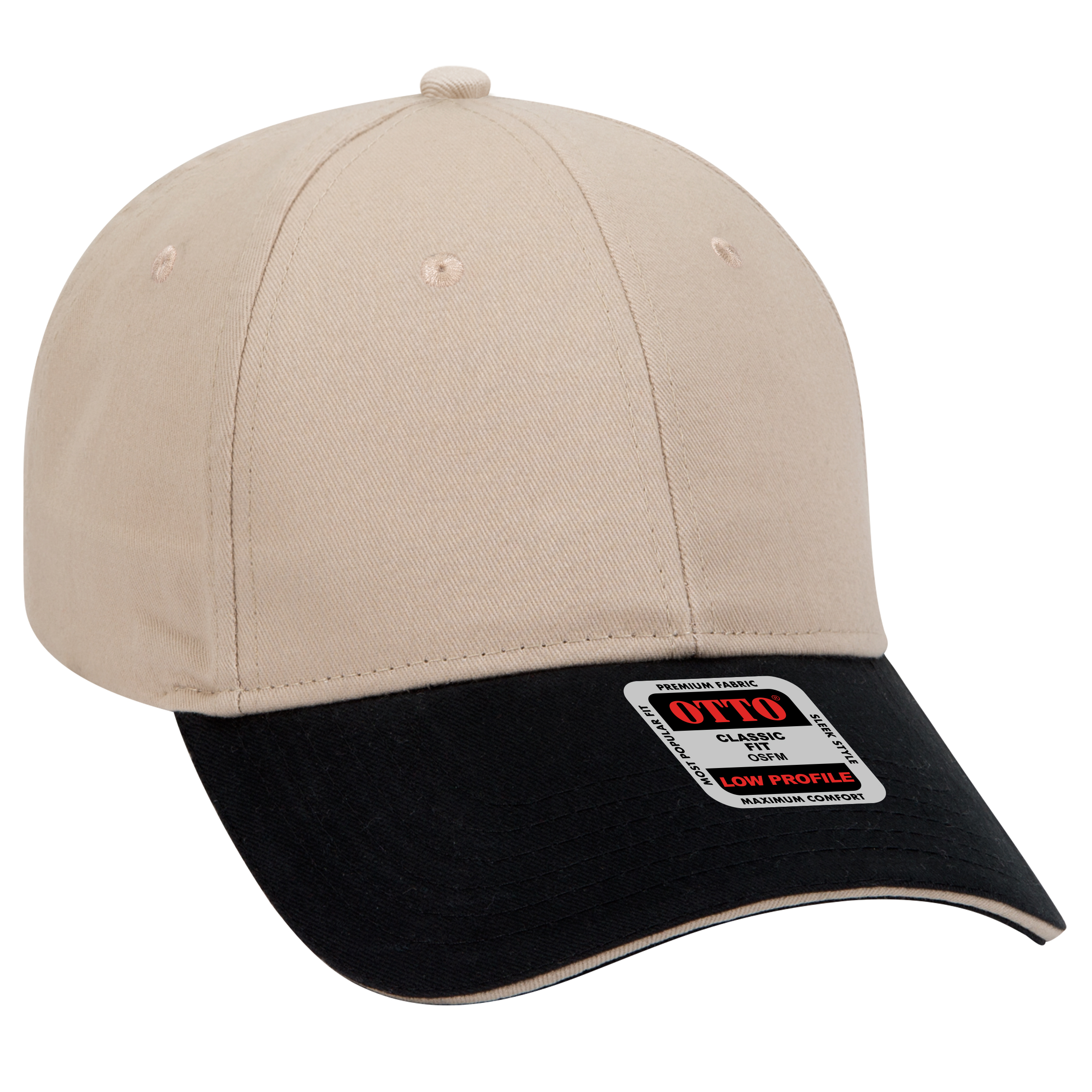 OTTO CAP® 6 Panel Low Profile Baseball Cap 19