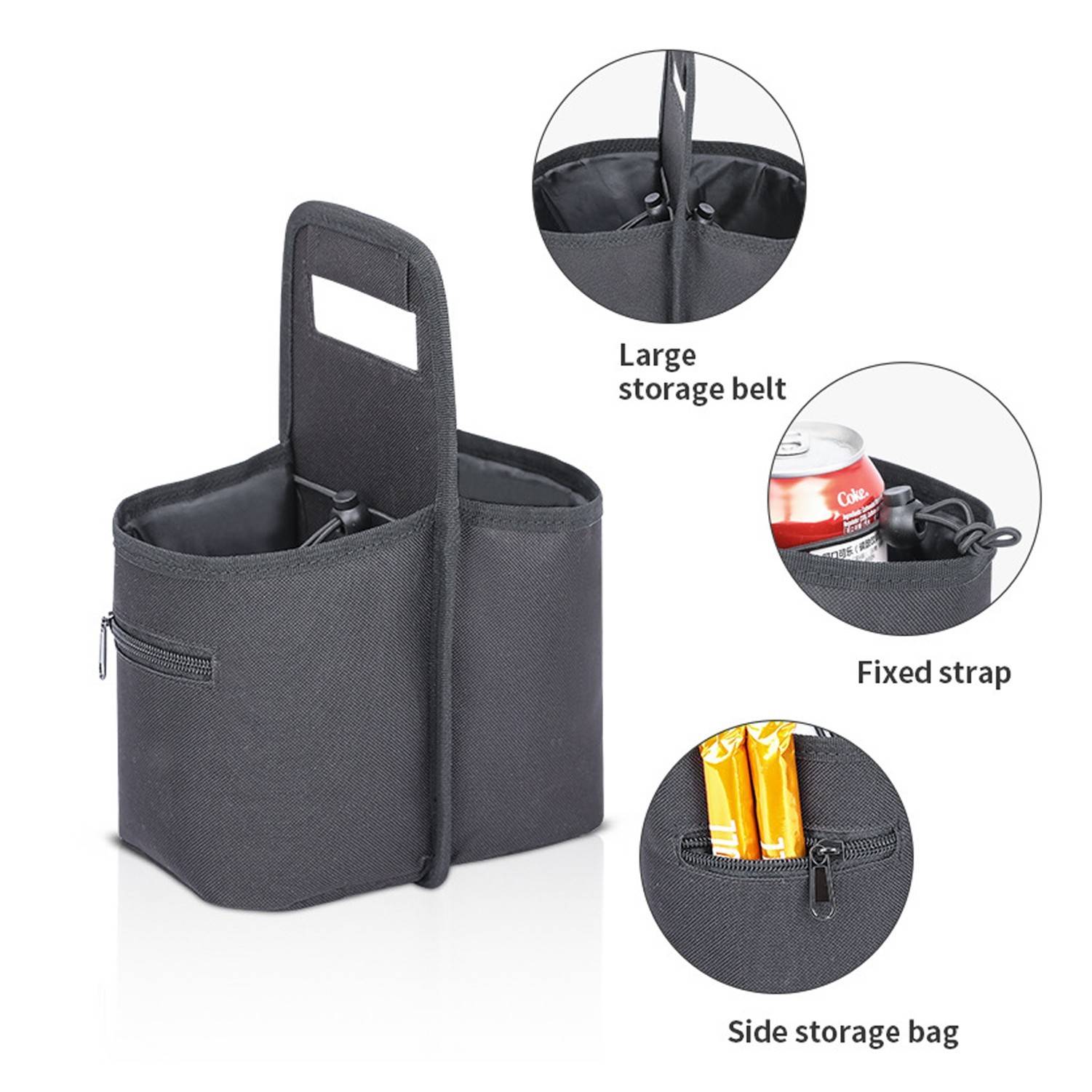 Portable Coffee Cup Carrier and Reusable Bottle Holder 2