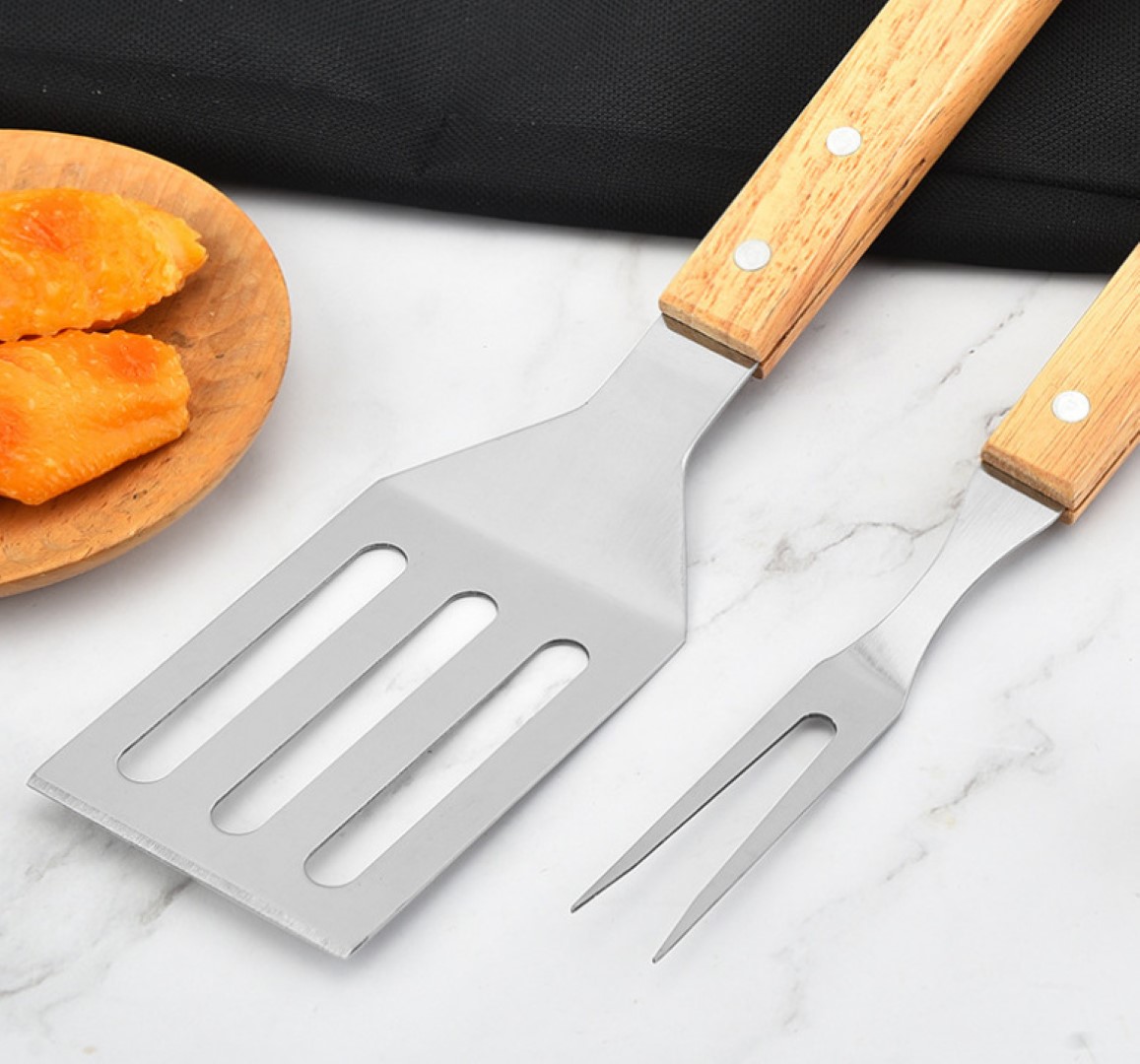 4-in-1 Stainless Steel Barbecue Suit 3