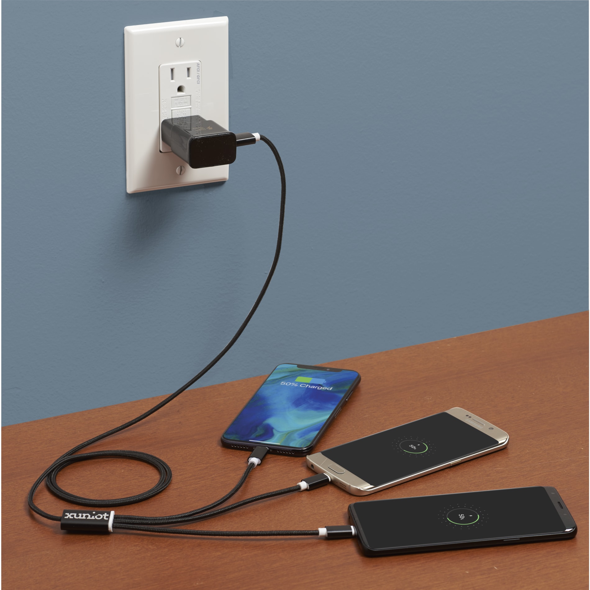 Realm 3-in-1 Long Charging Cable 15