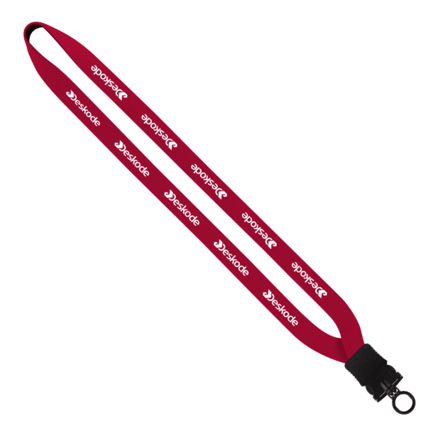 3/4" Neoprene Lanyard with Plastic Snap Buckle Release 13