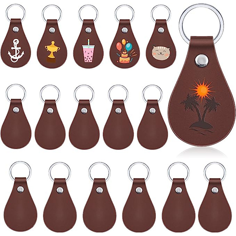 PU Leather Keychains 2