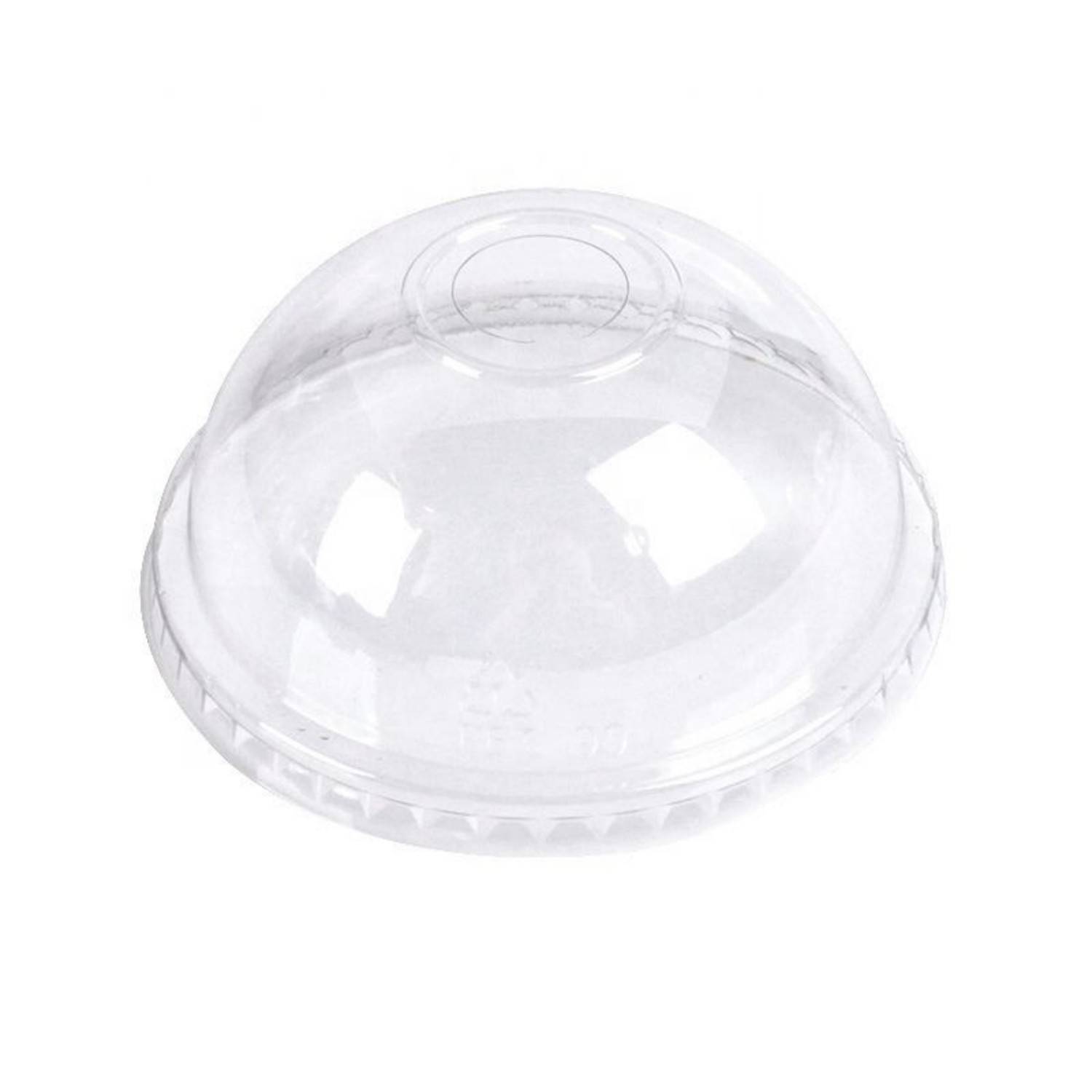 12oz Disposable U Shaped Plastic Cups w/ Lid 4