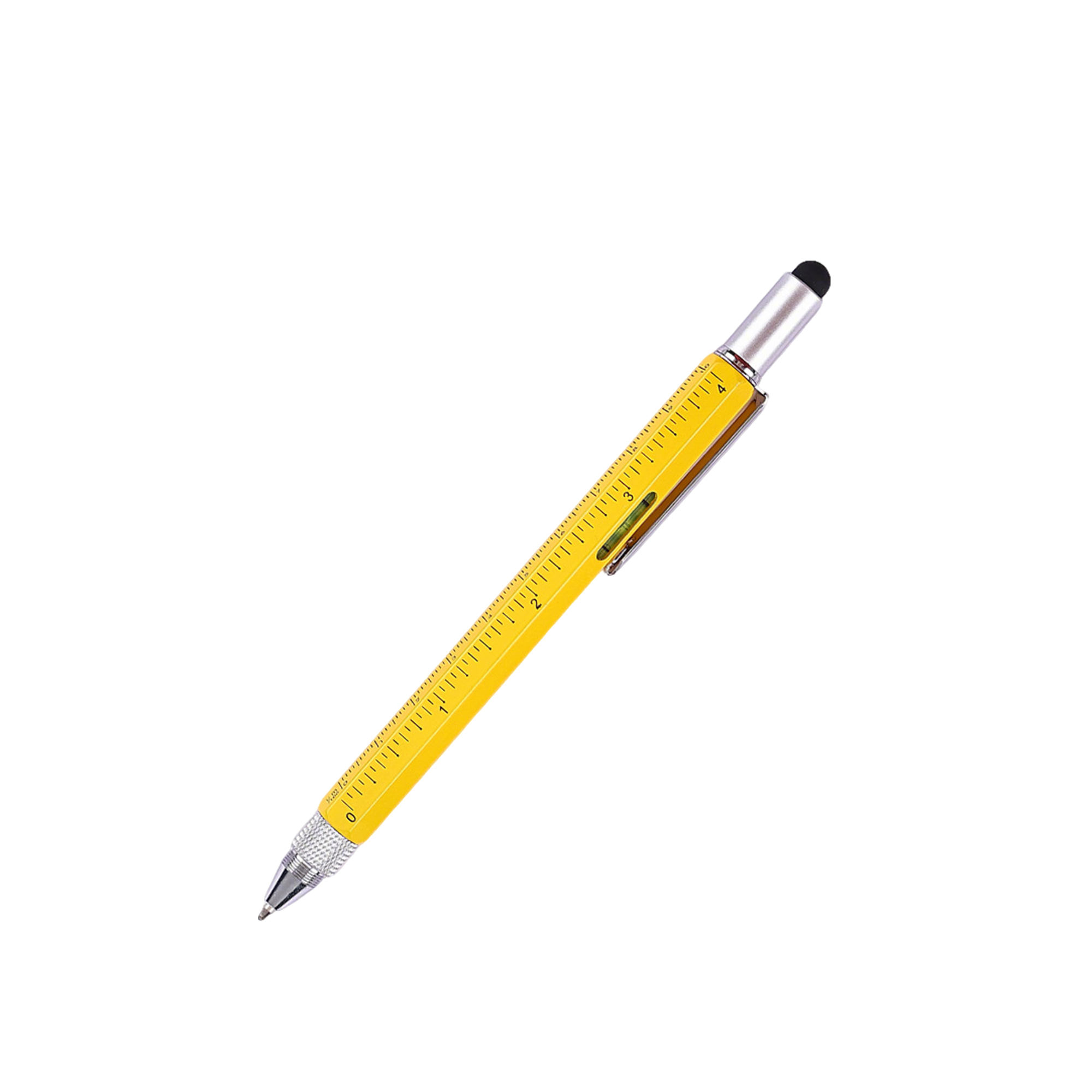 Twist Action Multi Tool Ballpoint Pen With Ruler 9.5 x 0.38 x 0.38" 7