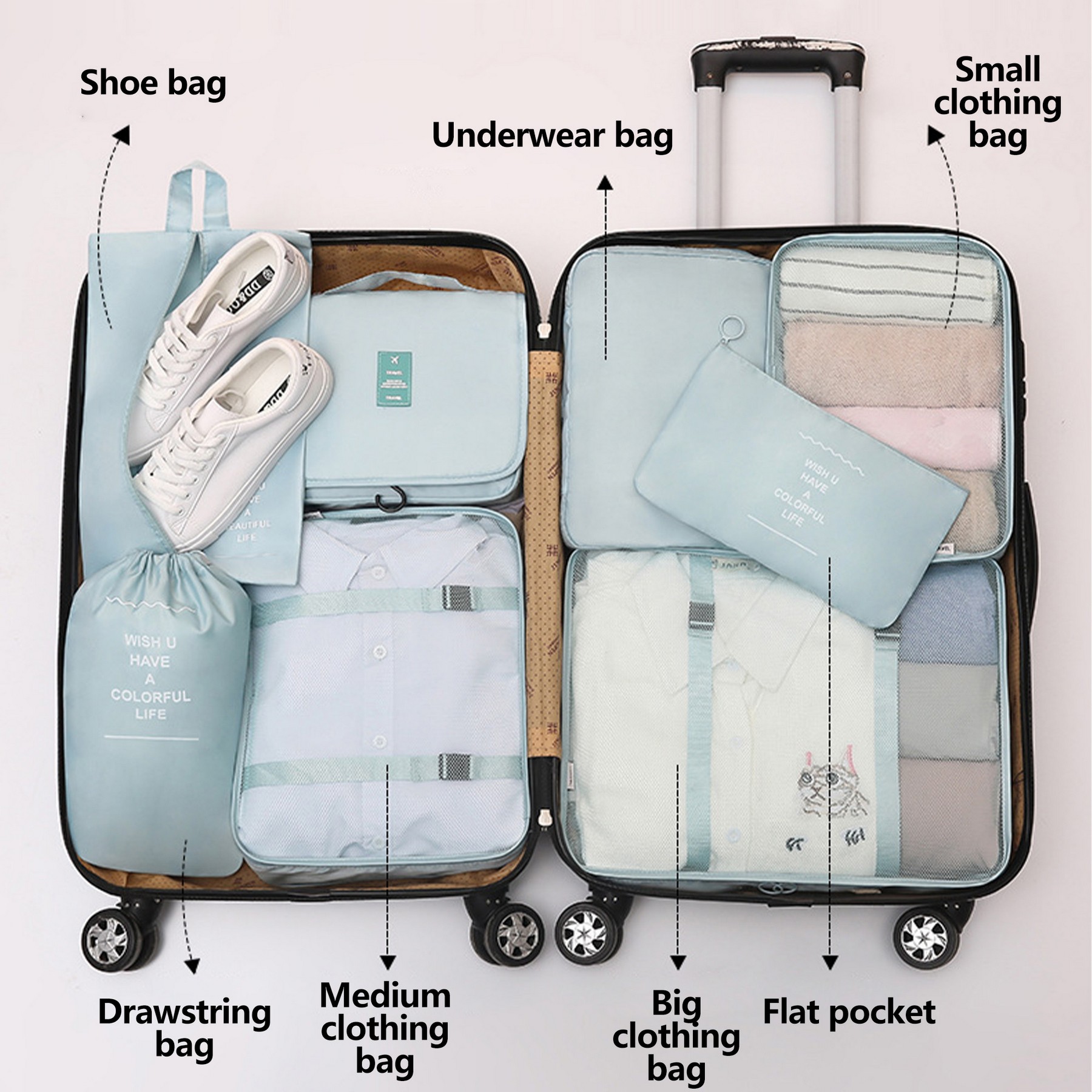 Travel Storage Bags With Different Functions 3