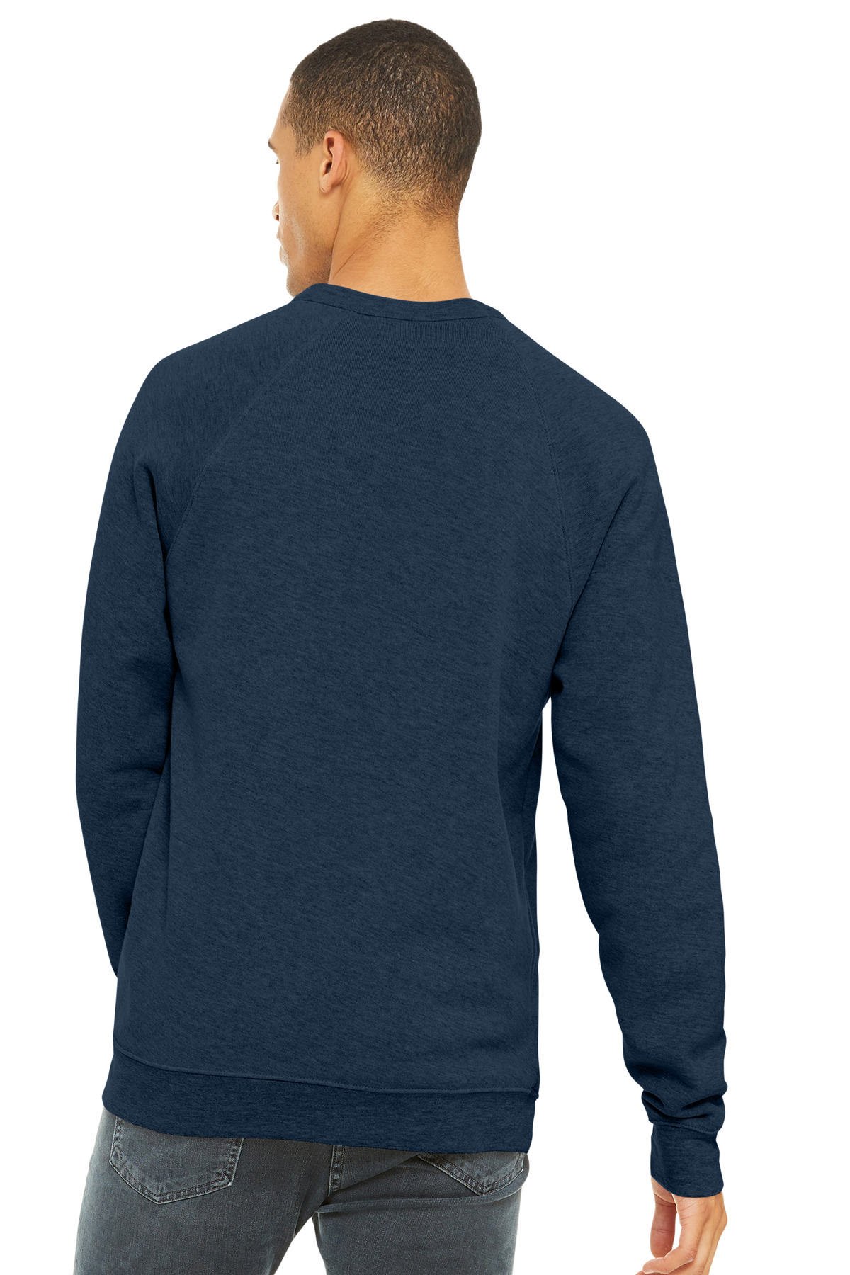 BELLA+CANVAS Unisex Sponge Fleece Raglan Sweatshirt. BC3901 28