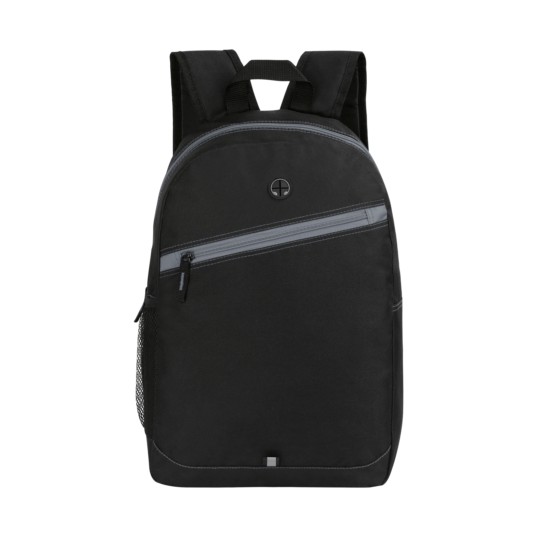 Color Zippered Stripe Daily Backpack 3