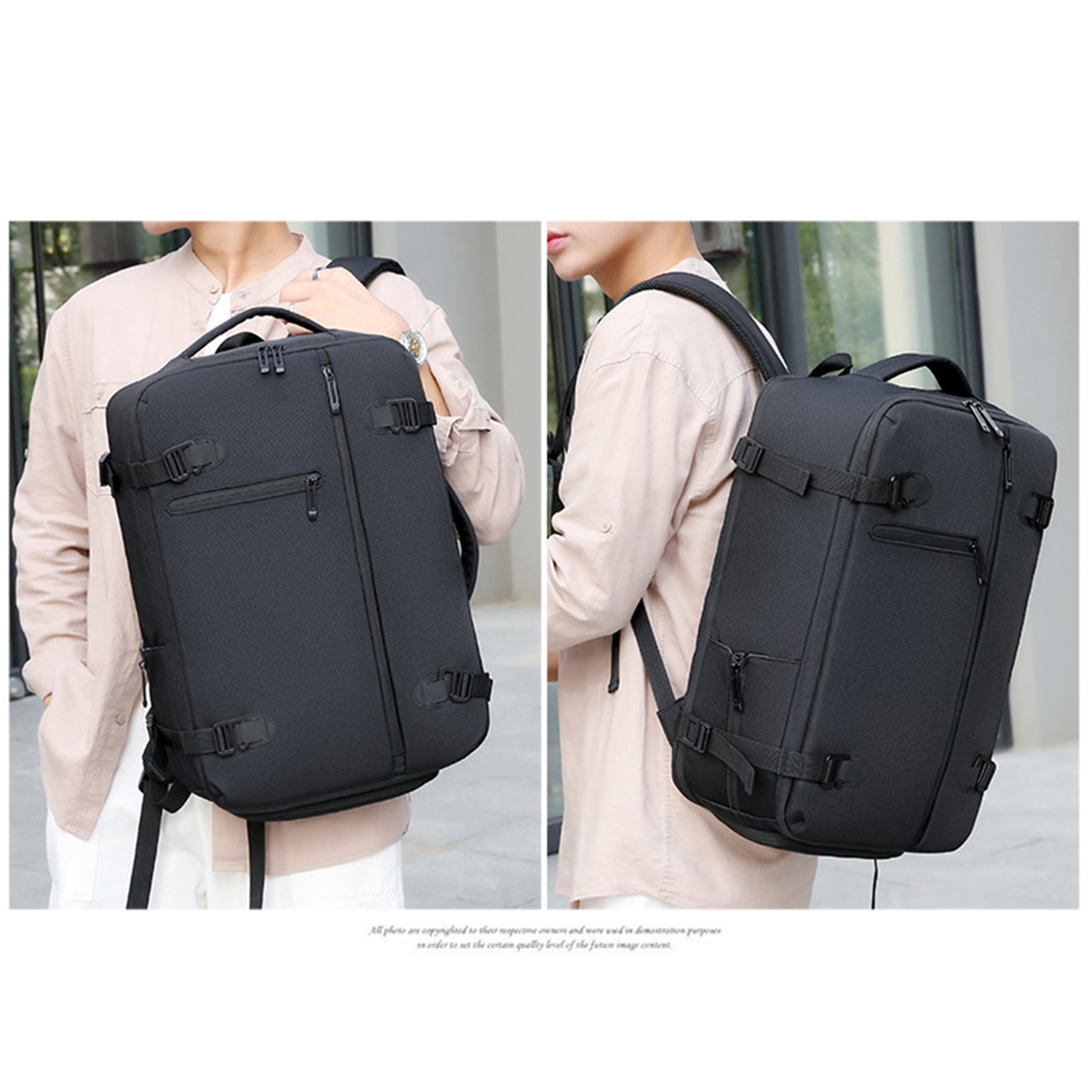 Flight Approved Carry on Daypack Oxford Backpack 5