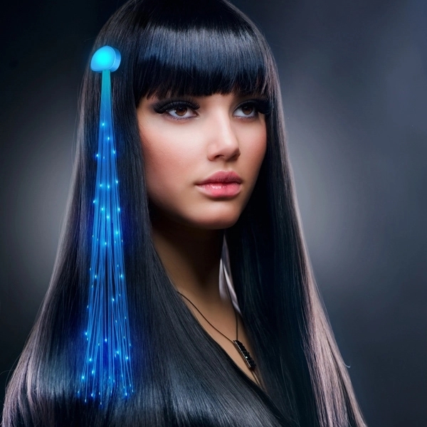 Light Hair Sparkle Clip Extensions 3