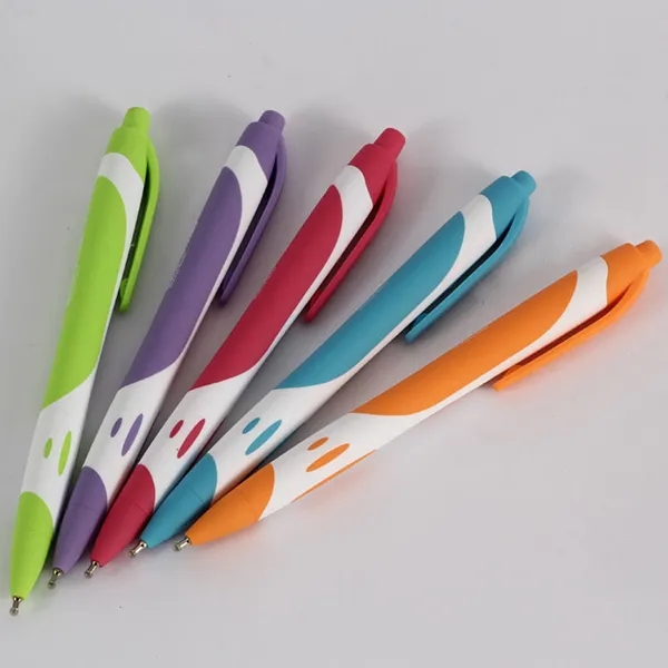 Two-Tone Sleek Write Rubberized Pen 1