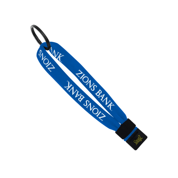 1/2" Cotton Wrist Retainer with Slider & Metal Split-Ring 3