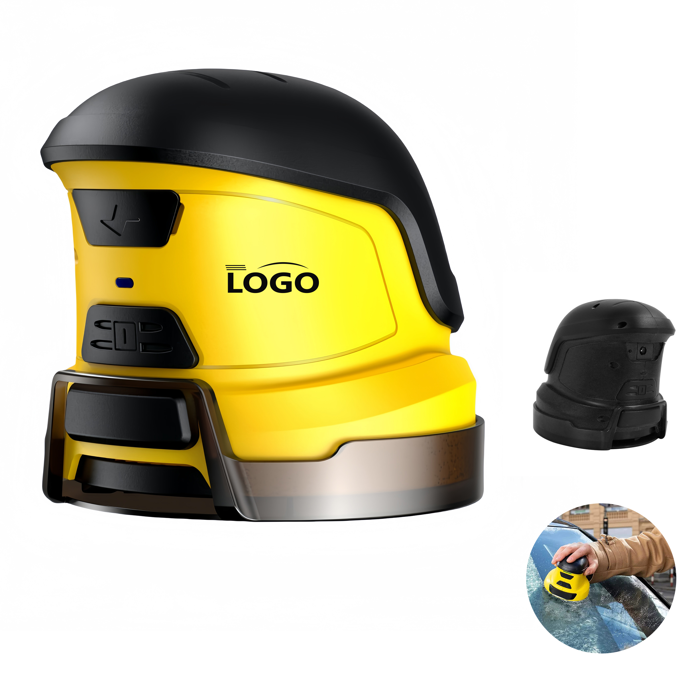 Electric Windshield Ice Scraper with Durable Design 2