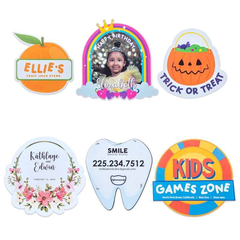 Custom Die Cut Magnets 8