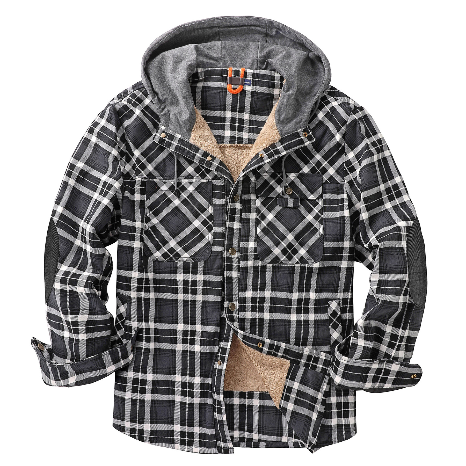 Men's Casual Plaid Shirt 5