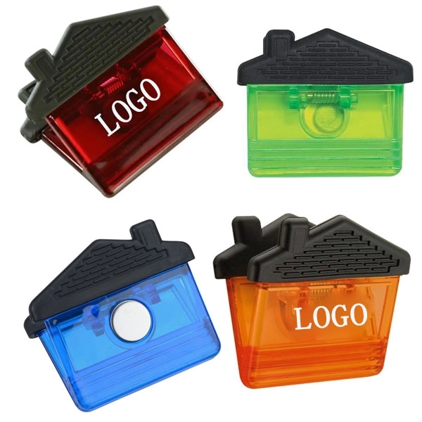 House Shape Memo Magnet Clip 2