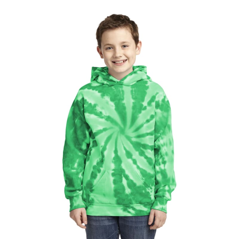 Port & Company Youth Tie-Dye Pullover Hooded Sweatshirt. 25