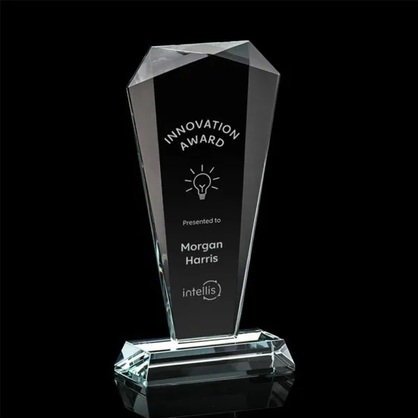 Engraved Crystal Plaque 3
