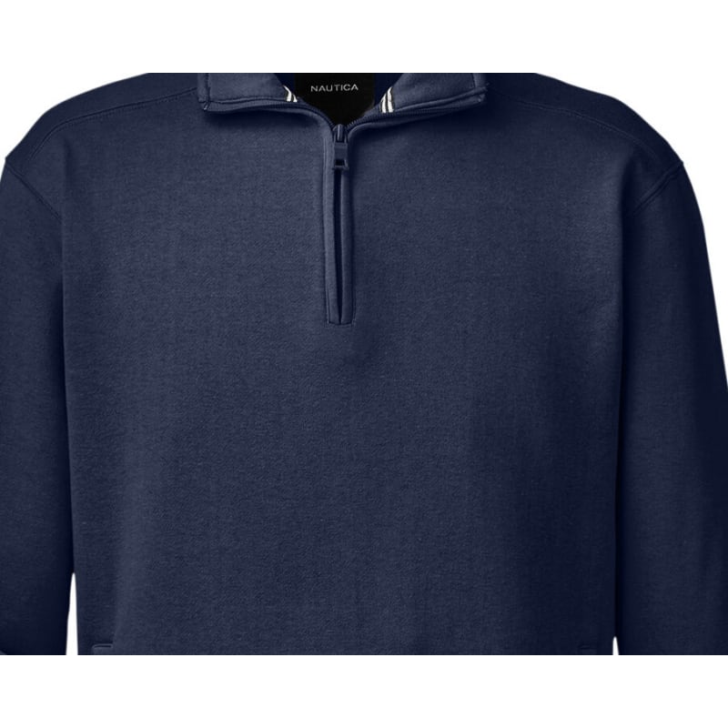 Nautica Men's Anchor Quarter-Zip Pullover, custom hoodie or sweatshirt with logo imprint 18