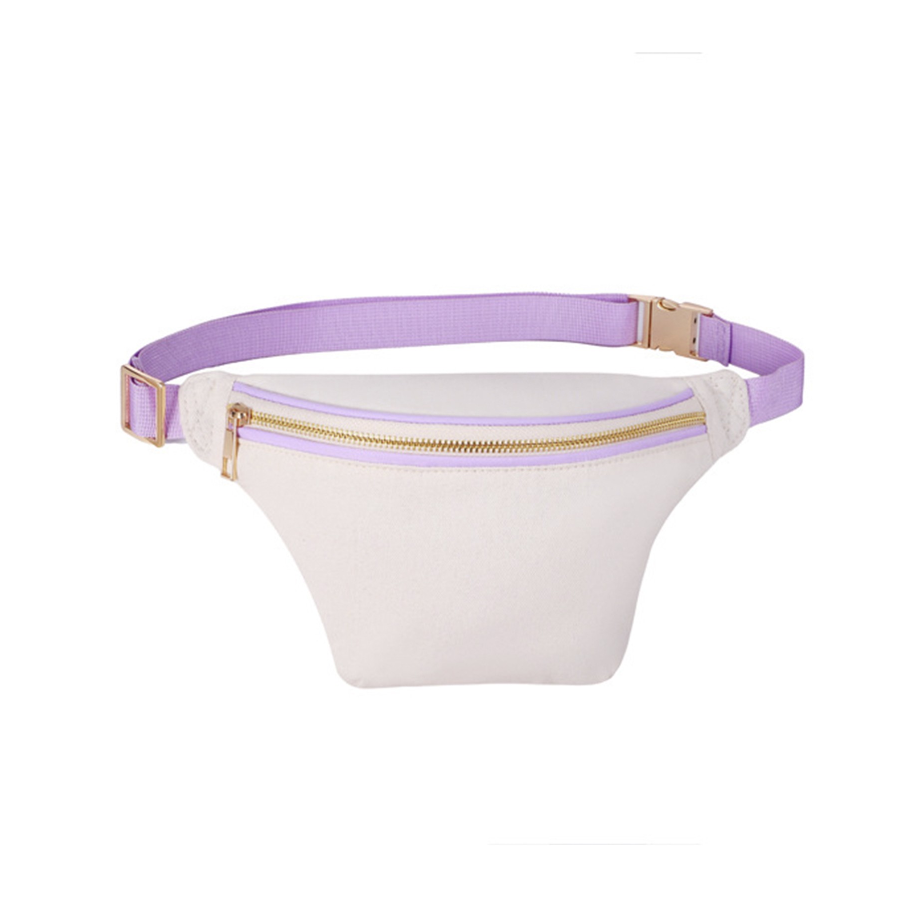 Metal Zipper Canvas Fanny Pack 6
