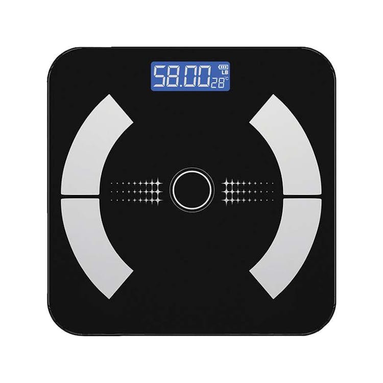 TKO Ultra Slim Digital Smart Weight Scale Black
