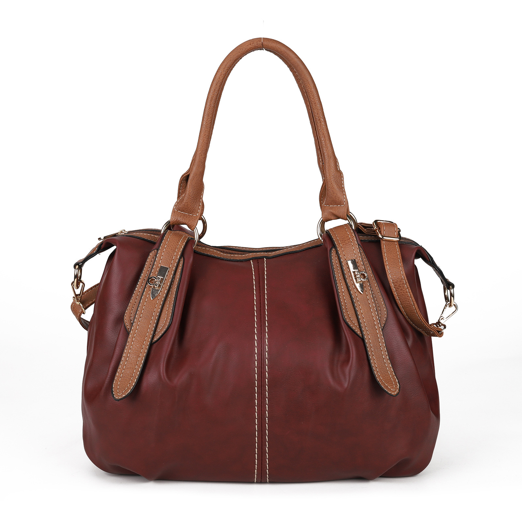PU leather large Tote bag for woman 3