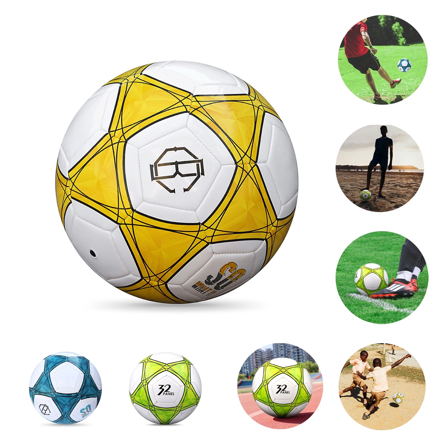 Outdoor Kids PVC Soccer Ball 2